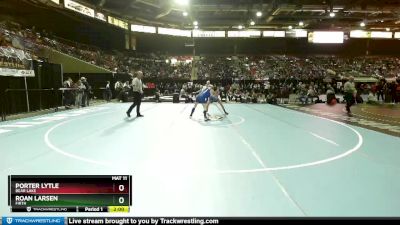 2A 132 lbs Champ. Round 1 - Roan Larsen, Firth vs Porter Lytle, Bear Lake