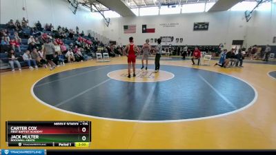 126 lbs 1st Place Match - Jack Multer, Rockwall-Heath vs Carter Cox, First Baptist Academy