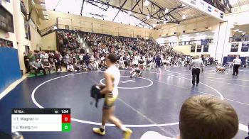 127 lbs Round Of 16 - Trey Wagner, Northampton vs Jackson Young, Camden Catholic