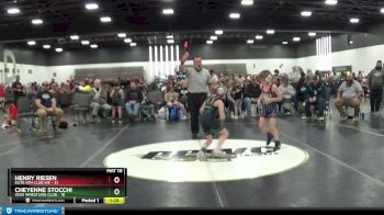 60 lbs Round 3 (8 Team) - Henry Riesen, Elite Ath Club WE vs Cheyenne Stocchi, Zeus Wrestling Club