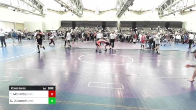 80-I lbs Consolation - Thomas McCarthy, Rhino Wrestling vs Geno DiJoseph, Cumberland Junior Wrestling