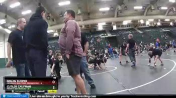 65 lbs Round 1 (6 Team) - Nolan Sueper, Columbus Wrestling Organization vs Cutler Caufman, Midwest Destroyers