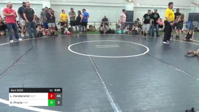 85 lbs Pools - Larkin Hendershot, West Virginia Wild vs Kaiden Procia, Mineral Wells Bulldawgs