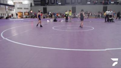 68-74 lbs Cons. Round 2 - Zander Thomas, Greencastle Youth Wrestling vs Addalynn Hurt, Boonville Wrestling Club