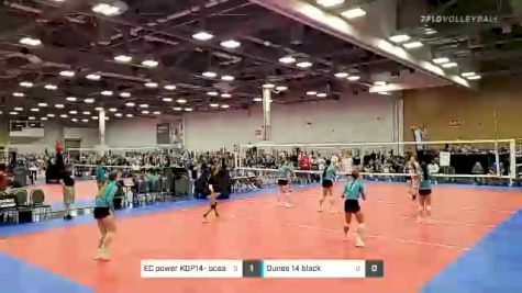 EC power KOP14- ocean vs Dunes 14 black - 2022 JVA Summerfest presented by Nike