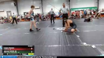 122 lbs Round 1 (8 Team) - Cash Prado, Level Up vs Bryan Davis Jr, Steel Valley Renegades