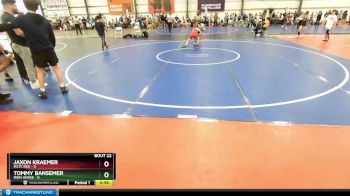 72 lbs Rd# 9- 2:15pm Saturday Final Pool - Jaxon Kraemer, M2TC Red vs Tommy Bansemer, Iron Horse