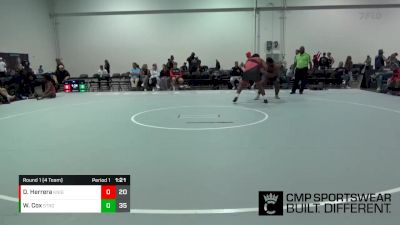 285 lbs Round 1 (4 Team) - Daniel Herrera, Scarlet Knights vs Willie Cox, Stronghold