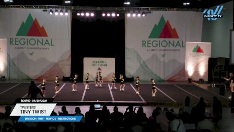 Twisters - Tiny Twist [2024 L1 Tiny - Novice - Restrictions 04/20/2024] 2024 The Southeast Regional Summit