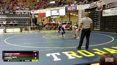 150 lbs Cons. Round 1 - Carsen Meitl, Phillipsburg vs Trenten Harris, Silver Lake