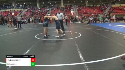 150 lbs Round 2 - Noah Gonzalez, South Central Punishers vs Kaden Long, CYWC