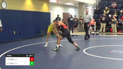 184 lbs Semifinal - Celso Silva, Palomar vs Justin Tripp, West Hills
