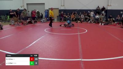 114 lbs Semifinal - Brennan Kline, Pit Crew vs Jonah Litter, Choices