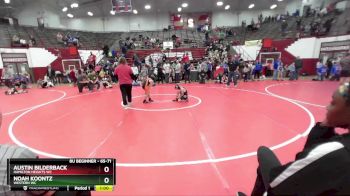 65-71 lbs Round 3 - Noah Koontz, Western WC vs Austin Bilderback, Hamilton Heights WC