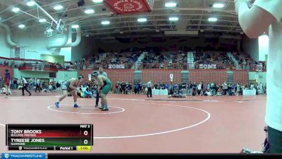 285 lbs Quarterfinal - Tony Brooks, Bulldog Premier vs Tyreese Jones, Hammond