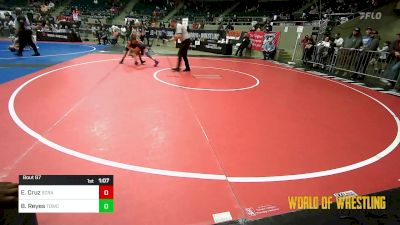 73 lbs Quarterfinal - Elissa Cruz, Scrap Yard Training vs Bella Reyes, Top Dog Wrestling Club