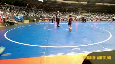 47 lbs Quarterfinal - Madilyn McHawes, Moyer Elite vs Emersyn Edge, Piedmont