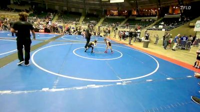 43-46 lbs Semifinal - Jasper Flager, Cleveland Take Down Club vs Willie Lewis, Jr, Coweta Tiger Wrestling