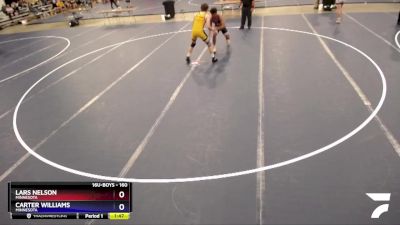 160 lbs Cons. Round 3 - Lars Nelson, Minnesota vs Carter Williams, Minnesota