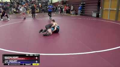 14U-4 lbs Round 2 - Keaton Henry, Immortal Athletics Wrestling C vs Coy Mehlert, Big Game Wrestling Club