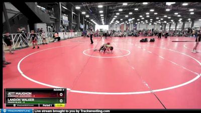 52 lbs Rd# 6- 9:00am Saturday Final Pool - Jett Maughon, Agression Legionaries vs Landon Walker, Minion Black