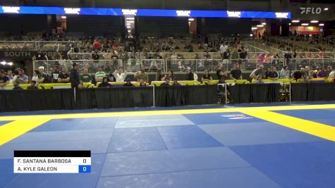 FABIO SANTANA BARBOSA vs ADAM KYLE GALEON 2024 Pan Jiu Jitsu IBJJF Championship