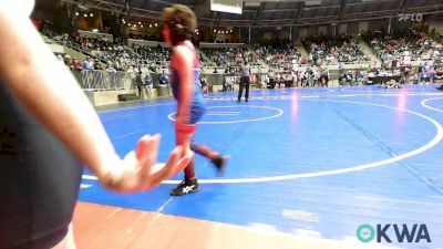 75 lbs Consi Of 16 #2 - Champ Bryant, Victory Grappling Club vs Madalynn Turman, Vian Wrestling Club