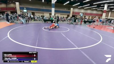 120 lbs Cons. Round 3 - Eli Loya, 806 Elite Wrestling vs Talaal Habib, Power Wrestling Club