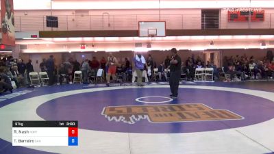 97 kg Consolation - Roy Nash, Northern Michigan USOEC vs Thomas Barreiro, Canada