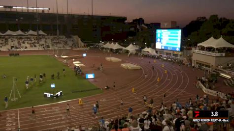 High School Girls' 4x400m Relay Class 4A, Finals 1