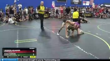 96 lbs Round 1 (6 Team) - Evan Marvin, Untouchables Purple vs Jamison Meagher, Olympia Black