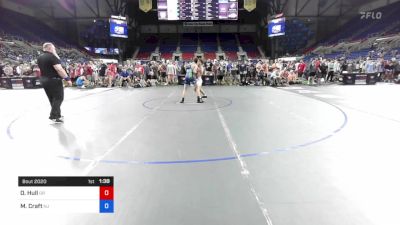 152 lbs Cons 16 #2 - Owen Hull, Oregon vs Michael Craft, New Jersey