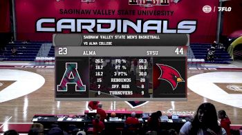 Replay: Alma vs Saginaw Valley | Dec 1 @ 7 PM