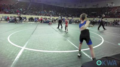 55 lbs 3rd Place - Westin Wadsworth, Morris Wrestling Association vs Gage McElfresh, Noble Takedown Club