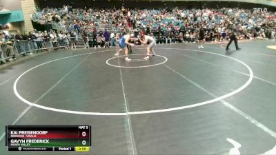 215 lbs Cons. Round 6 - Gavyn Frederick, Moapa Valley vs Kai Preisendorf, Redwood -Visalia