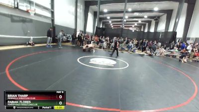 143.3 Round 2 - Fabian Flores, FordDynastyWrestlingClub vs Brian Tharp, Peninsula Wrestling Club