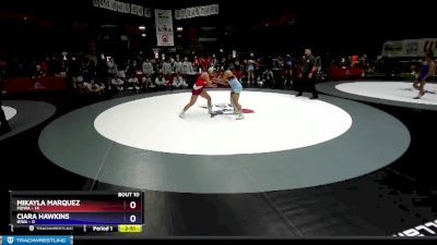 127 lbs Round 3 (12 Team) - Mikayla Marquez, MDWA vs Ciara Hawkins, IEWA