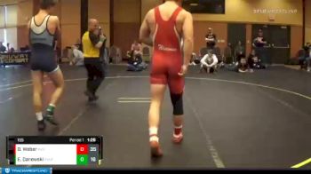 195 lbs Round 3 (4 Team) - Dylan Weber, The Misfits vs Evan Danowski, Overtime Wrestling