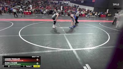 210 lbs Champ. Round 1 - Evan O`Kane, North Crawford-Seneca vs Jaxon Tengler, Mukwonago Wrestling Club