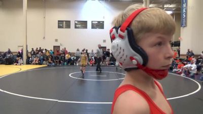 70 lbs Rr Rnd 1 - Miles Greely, Team Nauman K-8 vs Collin Artman, Team Round-Up K-8