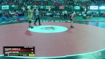 Champ. Round 1 - Connor Sawyer, Cascade vs Tucker Turbiville, Baker