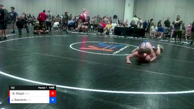 152 lbs Cons. Round 3 - Bear Siegel, Unattached vs Jaymin Saunoris, Florida