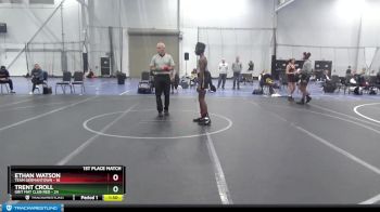 110 lbs Finals (2 Team) - Ethan Watson, Team Germantown vs Trent Croll, Grit Mat Club Red