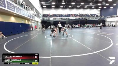 125 lbs Quarterfinal - Tallon Chambers, Fresno City vs Jason McDonald, Unattached