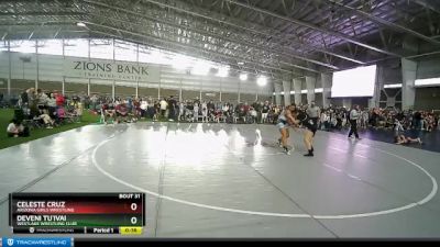 163 lbs Round 1 - Deveni Tu`ivai, Westlake Wrestling Club vs Celeste Cruz, Arizona Girls Wrestling