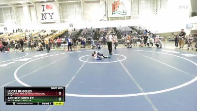 59 lbs Cons. Round 4 - Archer Greeley, Victor Wrestling Club vs Lucas Ruggles, Brockport Jr Blue Devils Wrestling Club