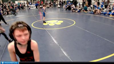 52-57 lbs Cons. Round 2 - Cohen Kosse, Blue Hill vs Keean Grudzinski, GI Grapplers