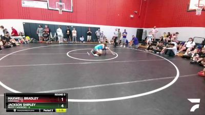 105 lbs Round 3 (6 Team) - Maxwell Bradley, Chickasha vs Jackson Shipley, Reece`s Warriors