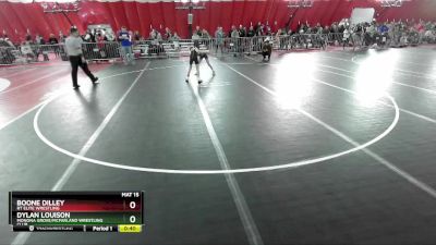 67 lbs Quarterfinal - Dylan Louison, Monona Grove/McFarland Wrestling Club vs Boone Dilley, RT Elite Wrestling