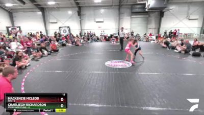 57 lbs Round 3 (3 Team) - Mackenzie Mcleod, RPA vs Charliegh Richardson, Storm Wrestling